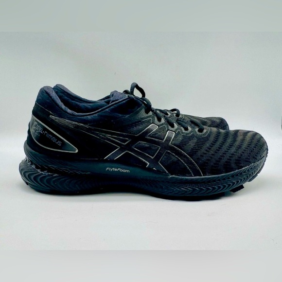 ASICS Gel Nimbus 22 Women’s 11.5 Black Sneakers Running Shoes - Picture 2 of 10